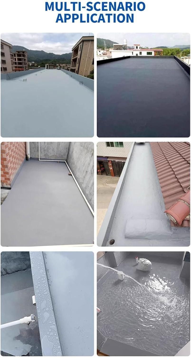 Waterproof Multi-Purpose Polyurethane Coating 400 ml each Pack of 2