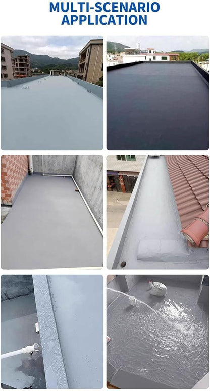 Waterproof Multi-Purpose Polyurethane Coating 400 ml each Pack of 2