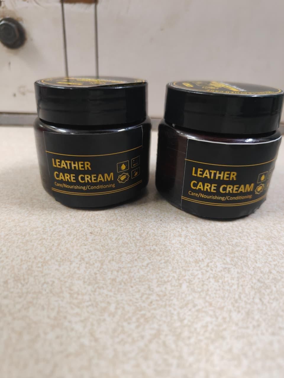 Leather Care & Cleaning Cream 100gm each (Pack of 2)