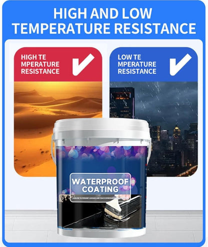 Waterproof Multi-Purpose Polyurethane Coating 400 ml each Pack of 2