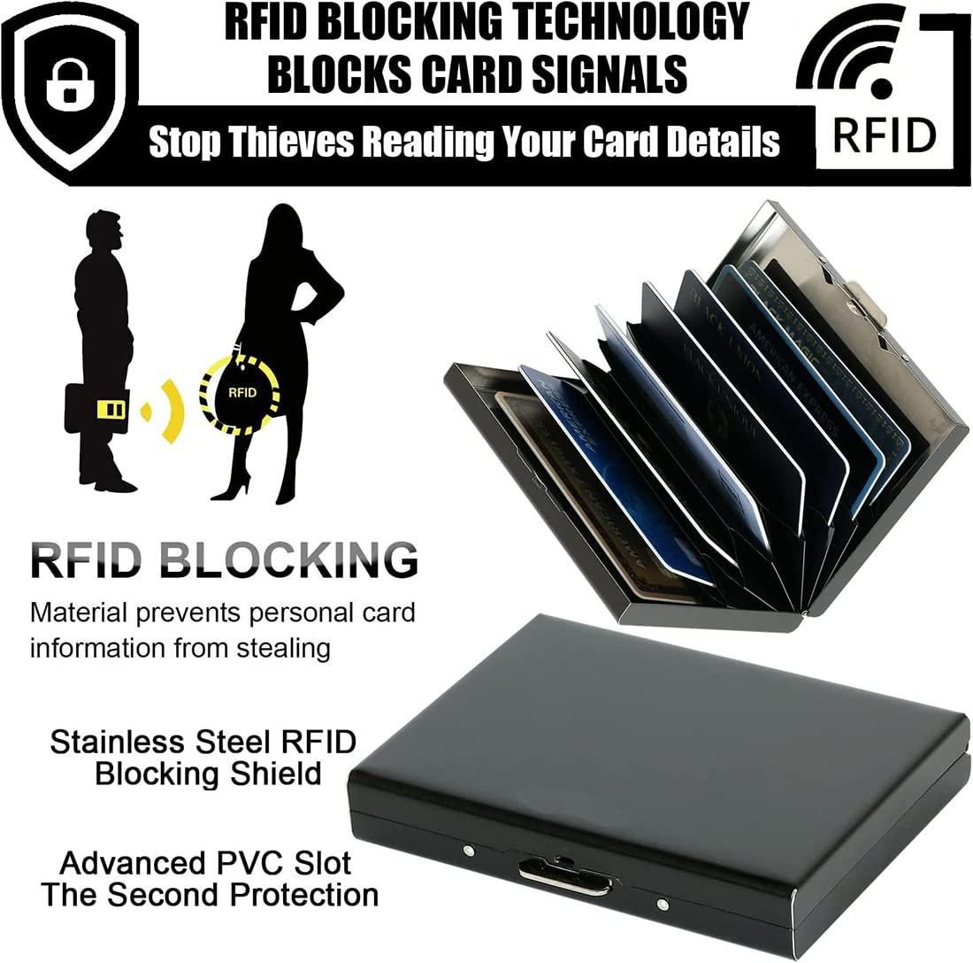 Passport Cover & Metal Card Holder(Combo)