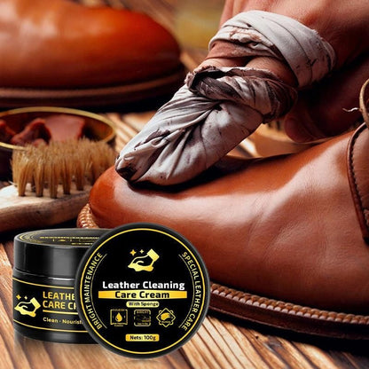 Leather Care & Cleaning Cream 100gm each (Pack of 2)