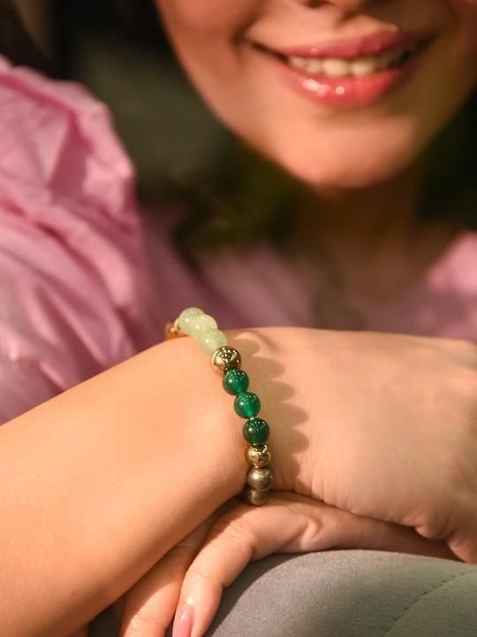 Dhan Yog Elasticated Bracelet (Pack of 2)