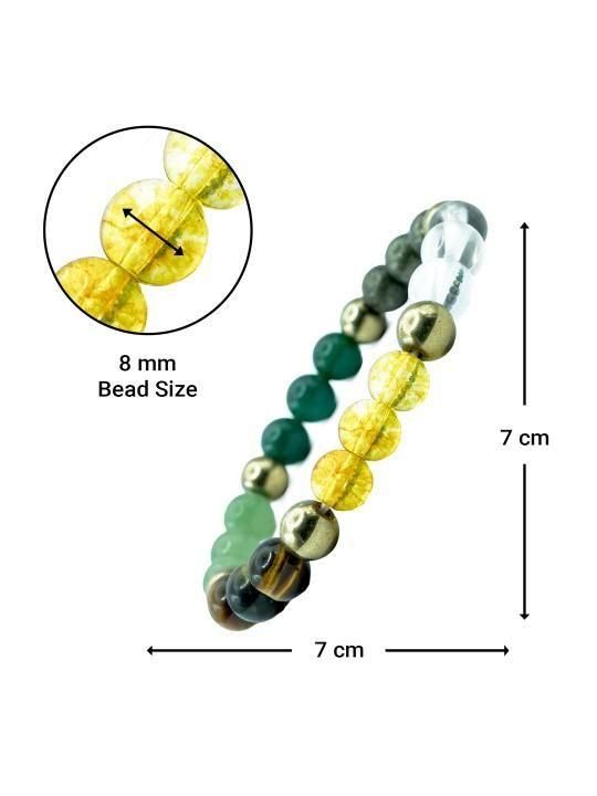 Dhan Yog Elasticated Bracelet (Pack of 2)