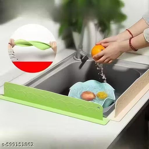 Kitchen Water Splash Guard Sink Splashback for Dish Washing (Buy 1 Get One Free)